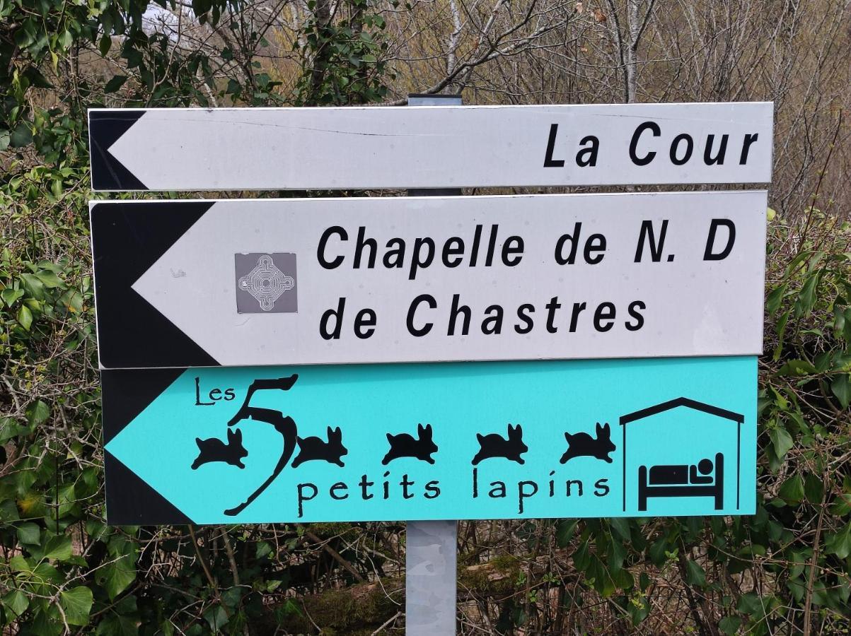 Bed and Breakfast Les 5 Petits Lapins Bar Esterno foto